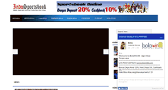 Desktop Screenshot of indosportsbook.com