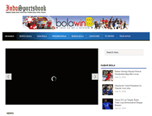 Tablet Screenshot of indosportsbook.com